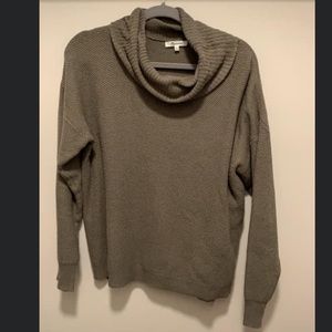 Madewell textured turtleneck sweater
